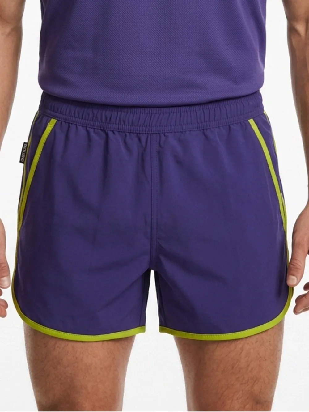 BONOBOS | Purple & Green Swim Shorts Mesh Underwear Liner Men’s Size Small